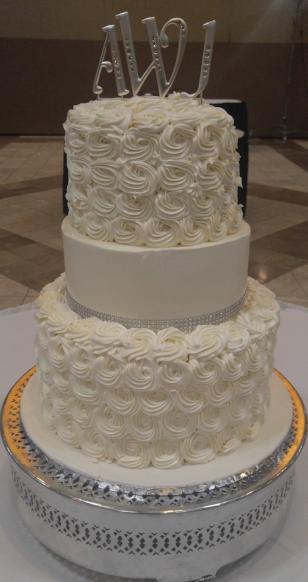 White Rosette
